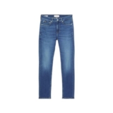 Calvin Klein Mens Mid-Rise Slim Taper Jeans, Blue Denim, 32W/32L