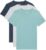 Calvin Klein Pack of 3 Short-Sleeved Undershirts for Men – Size S