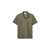 Calvin Klein Slim Refined Pique Polo Dusty Olive