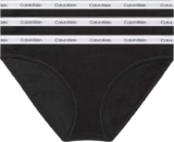 Calvin Klein Womens 3 Pack Cotton Bikini Briefs with Stretch – s