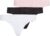 Calvin Klein Womens 3 Pack Low Rise Bikini Briefs with Lace