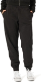 Calvin Klein Womens Jogging Bottoms with Logo, Black (Black), S