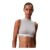Calvin Klein Womens Lightly Lined Bralette, Mock Neck, Grey, M