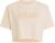 Calvin Klein Womens Short Sleeve Varsity Boxy Cropped T-Shirt Large