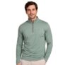 Calvin Klein Woven Badge 1/4 Zip Midlayer