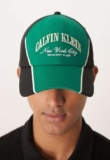 Calvin Klein graphic cap in dark green & black (£11.04 w/code for new customers)