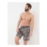 Camber Brown Hibiscus Swim Shorts