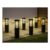 Cambridge Solar Powered Tube Post Lights 6pk