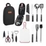 Camping Accessories Set, ISFORU 9PCS Camping Kitchen Utensil Organizer