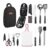 Camping Accessories Set, ISFORU 9PCS Camping Kitchen Utensil Organizer