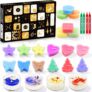 Candle Advent Calendar 2025 Women, 24 Types of Christmas Candles Scented, Candles Gifts for Mother, Sister, Daughter, Girlfriend