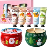 Candles Gifts for Women, Candle Gift Set with Relaxing Aromatherapy Scents, Candle Set for Home Spa, Stress Relief, Birthday Christmas Presents, Creates a Cosy Atmosphere & Uplifting Mood