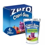 Capri-Sun Zero Monster Alarm 4x200ml Kids Juice Drink