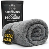 Car Drying Towel Small 60cm x 40cm 1400 GSM Twisted Loop Microfibre – Sold by TBUCO / FBA