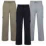 Cargo Fleece Jogger Pants with code (3 Colours available, S-XXL)