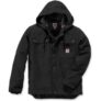 Carhartt Mens Cotton Duck Jacket With A Hood And Warm Lining – W/Code