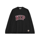 Carhartt WIP WIP III Sweat – Black Heavy Stone Wash
