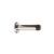 Carlisle Brass Wall Mounted Cylinder Door Stop with Rose – Polished Chrome, 1 Set, 1 Piece