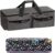 Carrying Bag Compatible with Cricut Explore Air and Maker, Waterproof Tote Bag Compatible with Cricut Explore Air and Supplies (Grey-Star, 11)