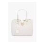 Carvela White Woven Tote Bag