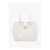 Carvela White Woven Tote Bag