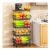 Casavibe 5-Tier Rolling Fruit & Storage Organizer