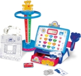 Casdon Build-A-Bear Workshop Toy Shop & Checkout Set Officially Licensed Build-A-Bear Toy Play Set Perfect for Roleplay for Children Aged 3 Includes Electronic Cash Register
