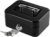Cash Box with Key 11.5 8.5 6cm (Black-mini)