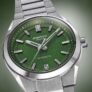 Casio Edifice Automatic Watch with Electroforming Dial, Green Dial, Model: EFK-100D-3AER- with Code