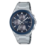 Casio Edifice Mens EFS-S650D-2AEF Ceramic Blue Dial Silver-Tone Bracelet Solar Watch