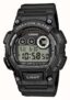 Casio Mens Black Resin Strap Vibration Alarm Watch, 2 years Guarantee – w/code