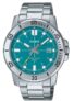 Casio Standard Analog Stainless Steel Turquoise Blue Dial Quartz MTP-VD01D-3E2V Mens Watch (1 Year Warranty) – w/Code (Inc Fees & Taxes)
