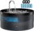 Cat Water Fountain for Drinking: Cat Fountain – 108oz/3.2L Pet Water Fountain – Faucet-Shaped – Activated Carbon Filter – Contains 6 Carbon Filters 3 Sponge Filters