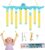 Catching Sticks Game Hand Speed Challenge Game,Pugil Sticks Quick Reactions Toy with 3 Dropping Speeds, Hand-Eye Coordination Training,Drop It Catch It Win It Reaction Games, Fun Octopus Shapes (Blue)