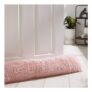 Catherine Lansfield Cuddle Shaggy Draught Excluder Pink