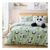 Catherine Lansfield Reversible Panda Paws Green Double Bedding Set