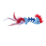 Catstages Feather Fish Bone Catnip Filled Cat Toy