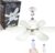 Ceiling Fan with Lights and Remote, E27 Bayonet Screw in Ceiling Fans Lights, Dimmable Led Outdoor Lights with Fan, 52cm Small Bulb Fans for Bedroom Kitchen Bathroom Garage