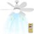Ceiling Fans with Lights and Remote Control, Ceiling Fan Light with 6 Blades Supports, 3 Speeds Adjustment, 3 Color Switching, Timing, Fan Light Ceiling for Bedroom, Living Room, Kitchen