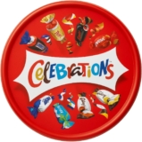 Celebrations Milk Chocolate & Biscuit Bars Assorted Snacks Sharing Tub 500g