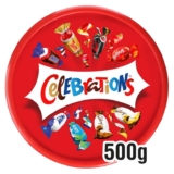 Celebrations Milk Chocolates Sharing Gift Tub 500g – Clubcard Price