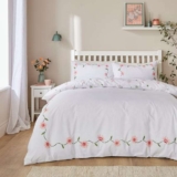 Celeste Floral Polycotton Duvet Cover & Pillowcase Set, Single – Delivery Only