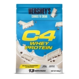 Cellucor C4 Whey Protein Powder, Hersheys Cookies & Cream, 25g Protein, Low Sugar, Post-Workout Recovery