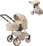 Celuna Premium Vogue Stone Dolls Pram with Interchangeable Carrycot & Seat Adjustable Handle 6780.5cm Foldable Toy Pushchair Luxury Dolls Pram for Children Aged 3