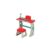Chad Valley Keyboard Stand and Stool – Red