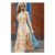 Channel Waist Tiered Hem Strappy Midi Dress