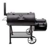 Char-Broil 140 755 Oklahoma Joes Highland Smoker BBQ, Black Finish.,145 x 85 x 135 cm