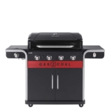 Char-Broil Gas2Coal 440 Hybrid Grill Gas Barbecue, Black, 61 x 24 x 46cm Switch from Gas to Coal in under 60 sec