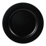Charger Plate – Black / Matt