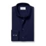 Charles Tyrwhitt Mens Slim Fit Non-Iron Cotton Shirt Navy